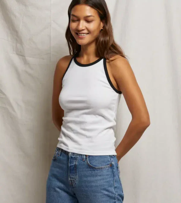 SHAE VINTAGE SOFT COTTON JERSEY TANK