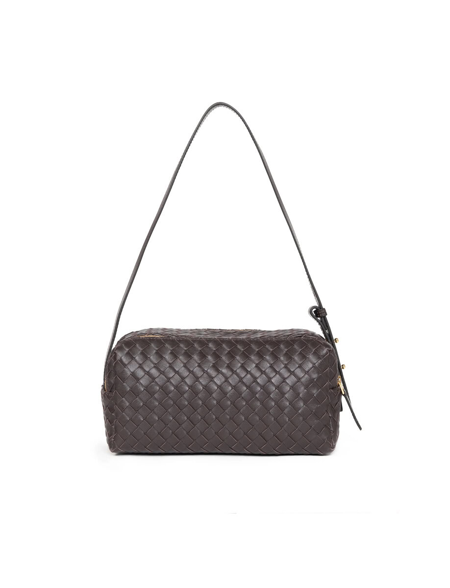 TROUSSE WOVEN LEATHER – תמונה 3
