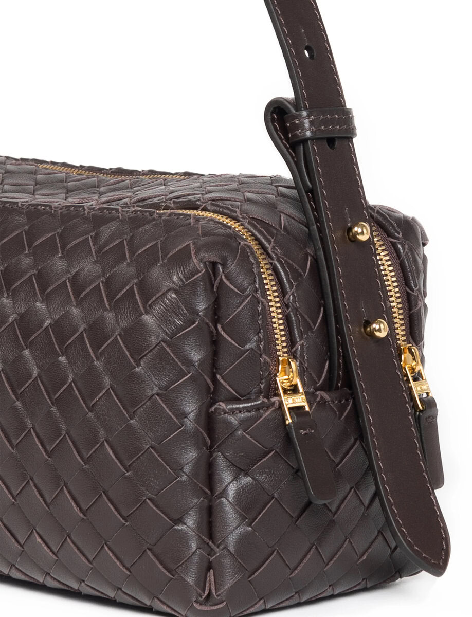 TROUSSE WOVEN LEATHER – תמונה 5