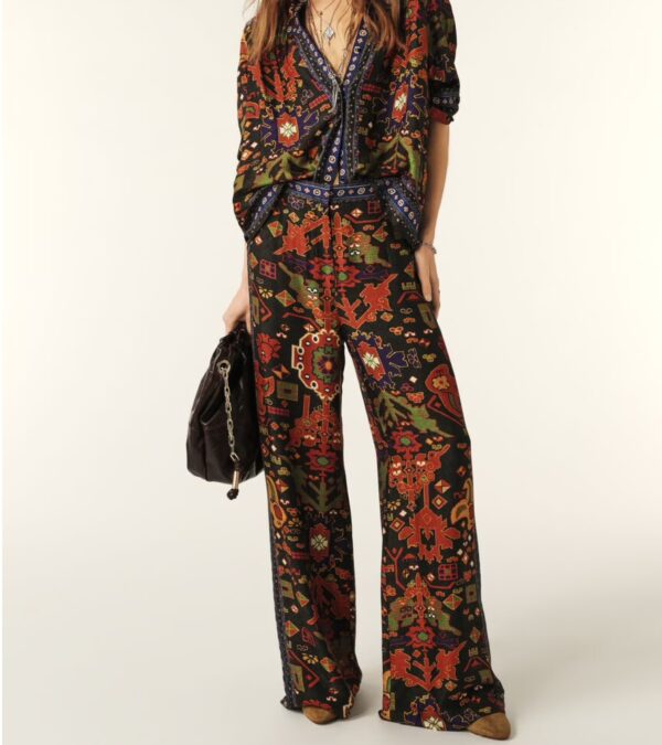 VLYDE PRINTED STRAIGHT LEG PANT