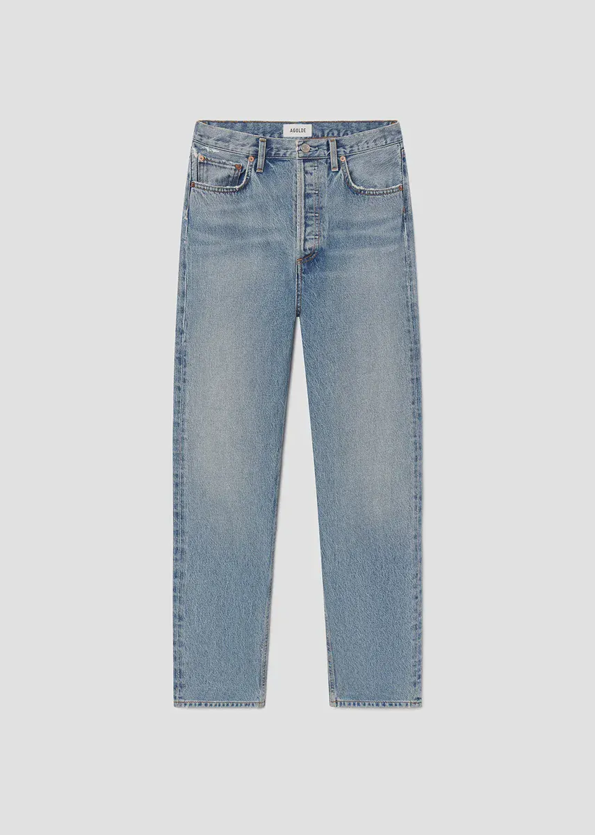 PINCH WAIST 90'S HIGH RISE STRAIGHT – תמונה 6