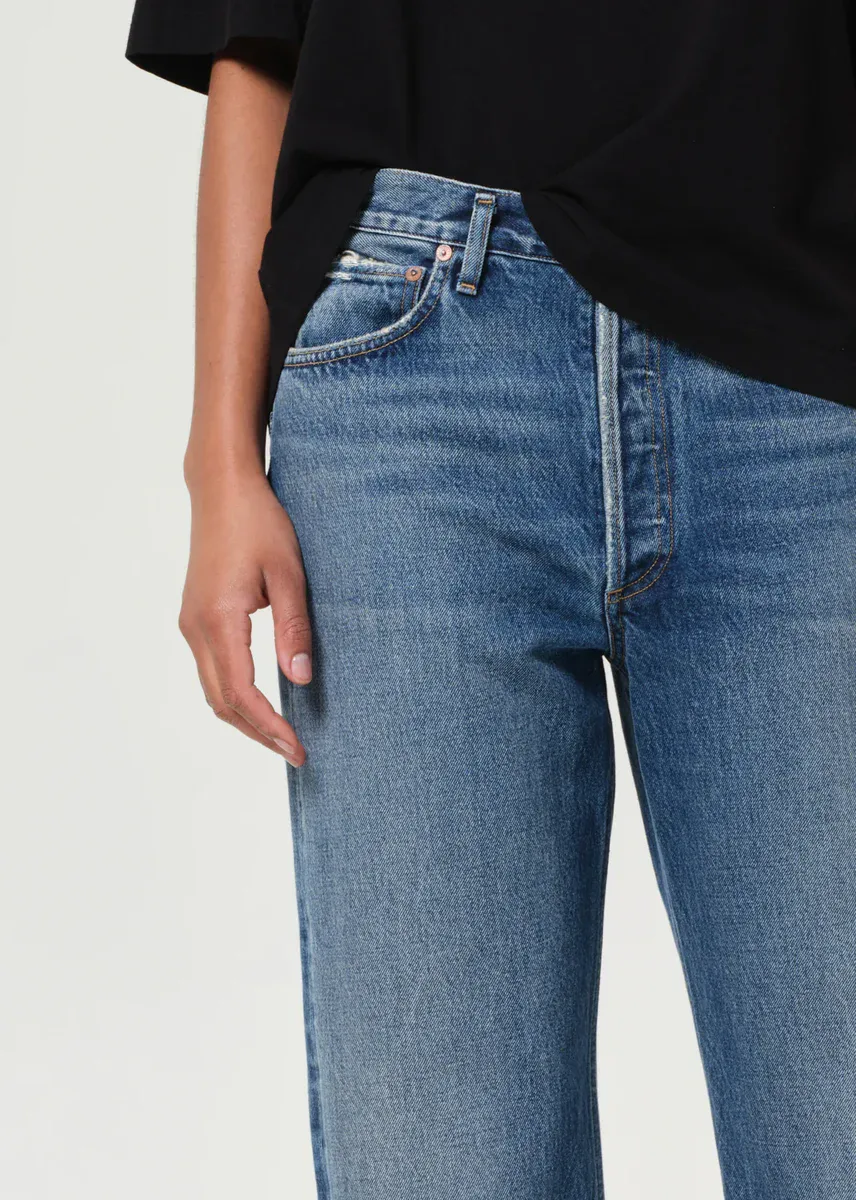 CROP MID RISE STRAIGHT 90S | BOUNTY – תמונה 2