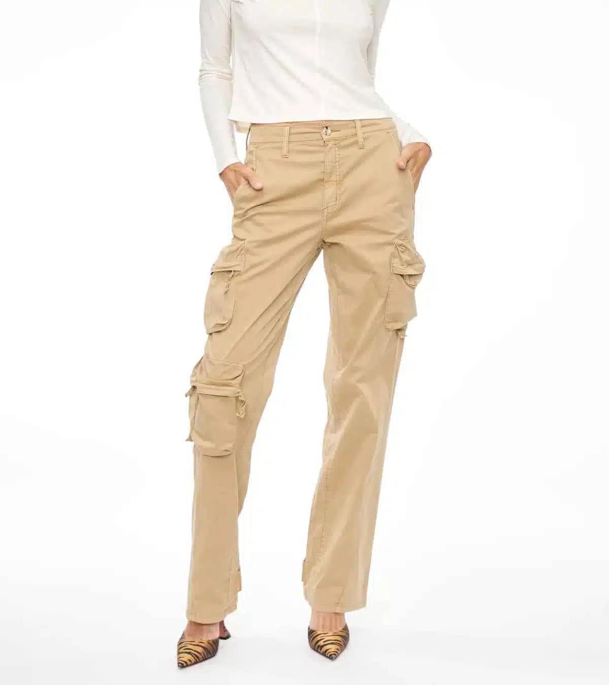BOBBIE MID RISE LOOSE STRAIGHT CARGO