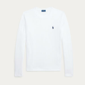 Long-Sleeve Jersey Crewneck T-Shirt