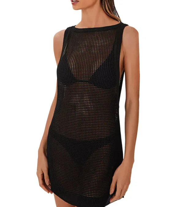 KNIT ERIKA SHORT COVER-UP