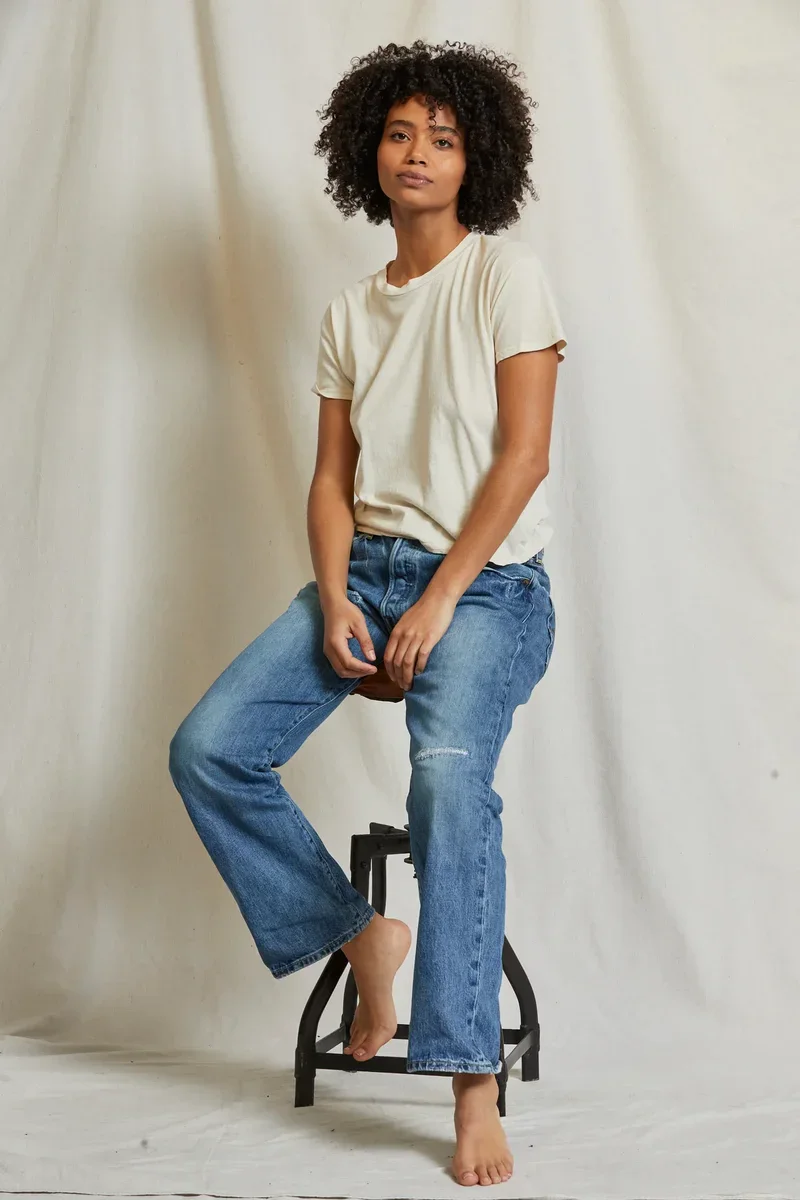 HARLEY COTTON BOXY CREW TEE – תמונה 57