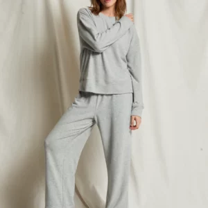 MARCIE BRUSHED SWEATER JERSEY PANT