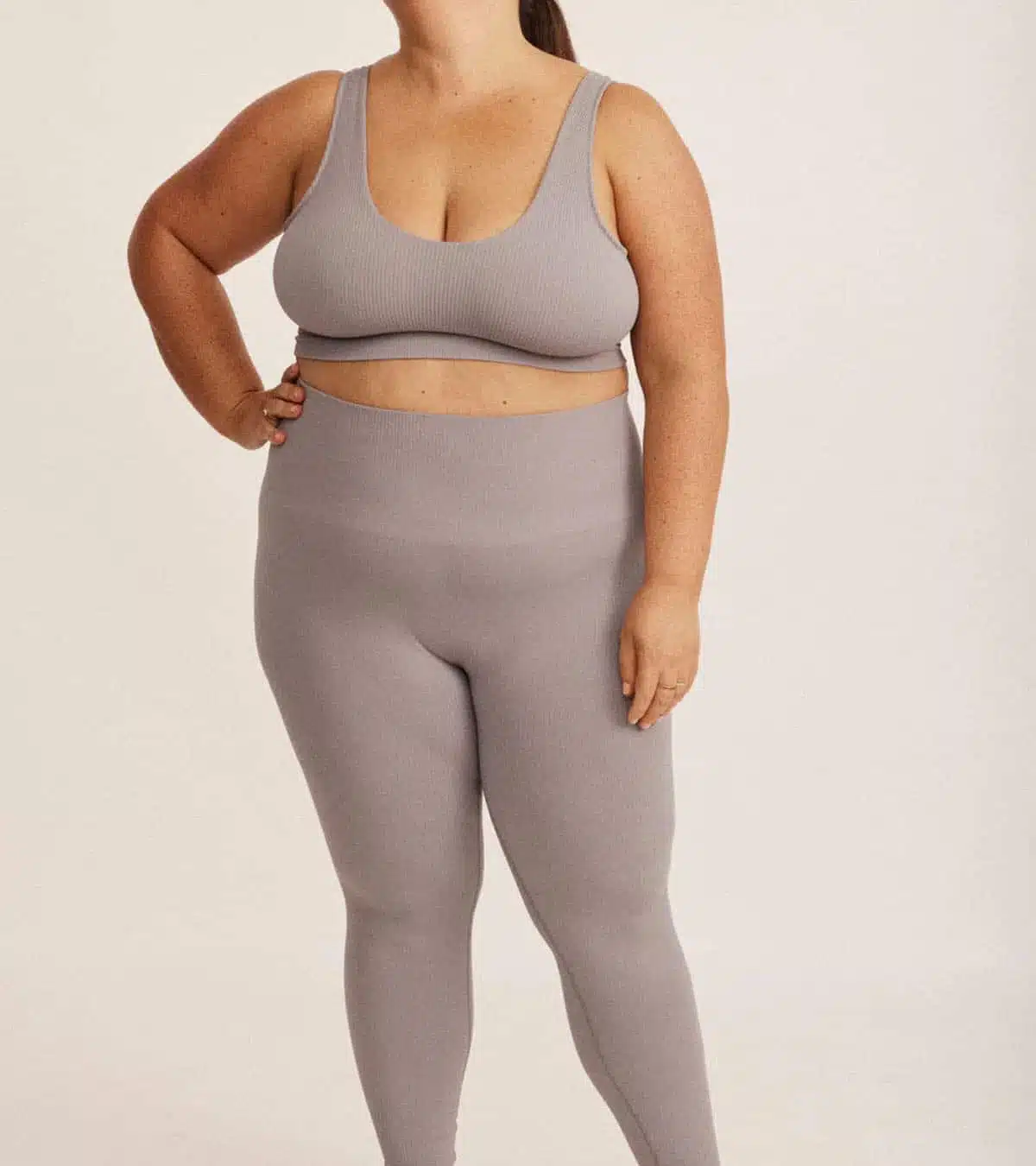 RIBBED OPEN BRALETTE 1395