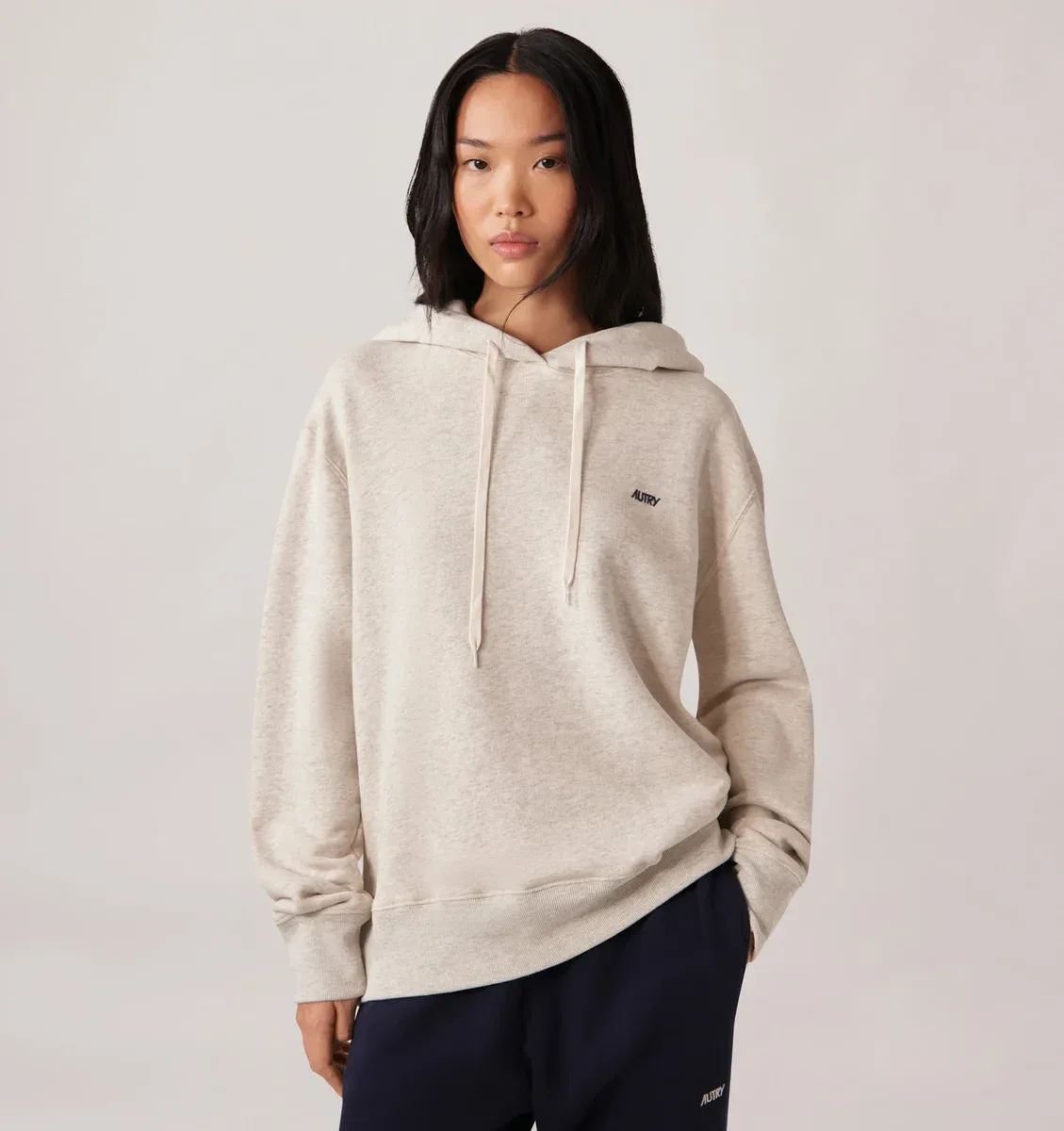 EMBROIDERED AUTRY LOGO HOODIE