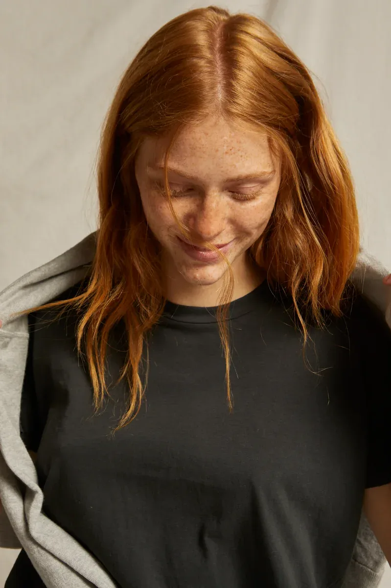 HARLEY COTTON BOXY CREW TEE – תמונה 54