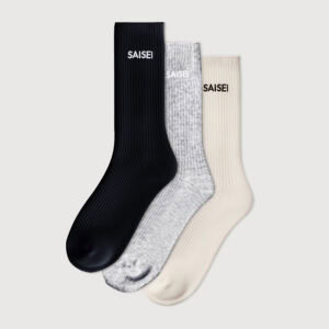 SOFT RIB SOCKS - 3 PACK